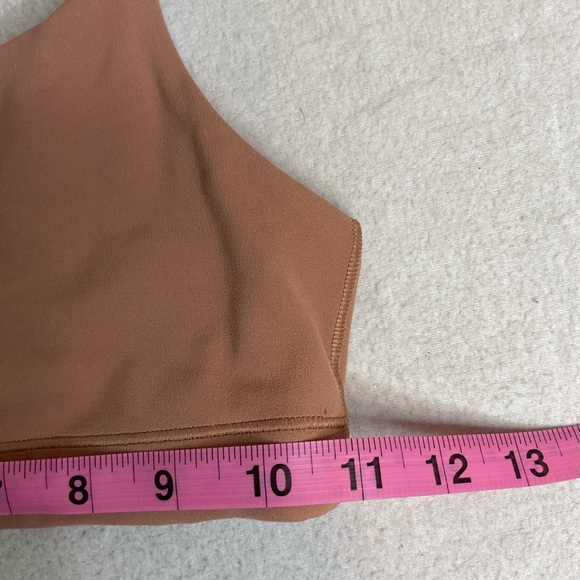 Athleta‎ Girl Upbeat Bra 2.0 Mocha Brown Size M/8-10 - Picture 4 of 5